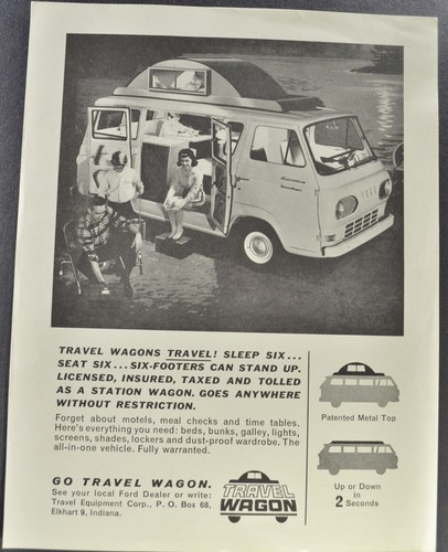 1963 ford econoline travel - ford,