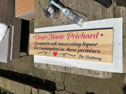 Personalised boards pub - personalised,