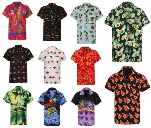 Hawaiian shirt mens palm tree - hawaiian,