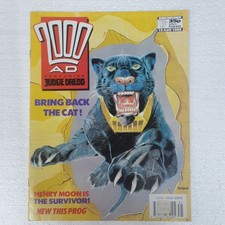 2000AD Comic Issue Prog #639 12/08/89 August 12th 1989 Bring Back The Cat!