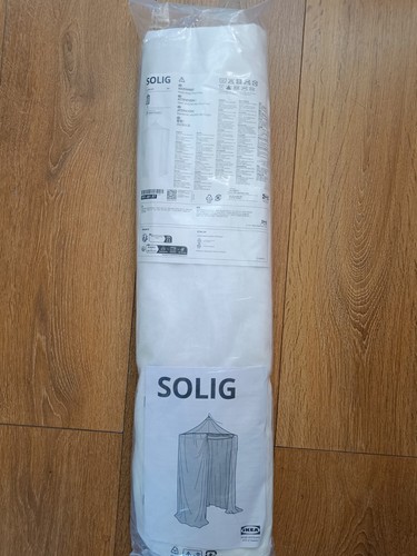 Ikea solig white canopy - white,