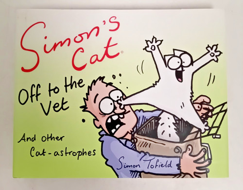 Simon cat off the vet - vet, &