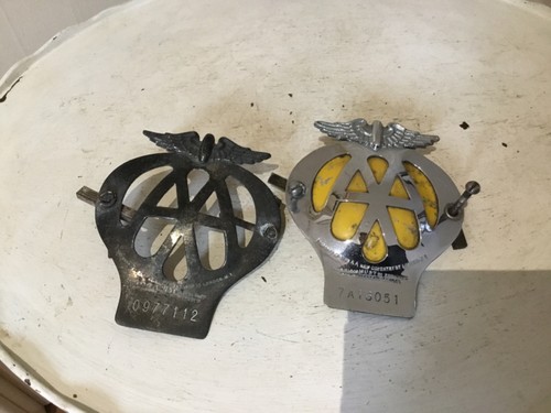 Vintage car badges one - 2, aa