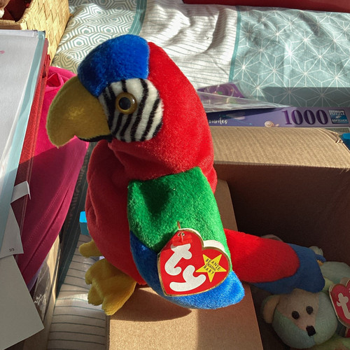 Beanie baby jabber parrot - jabber,