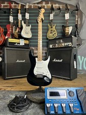 Fender GC-1 GK-Ready Stratocaster Black 2012 Electric Guitar w/ Roland GR-55