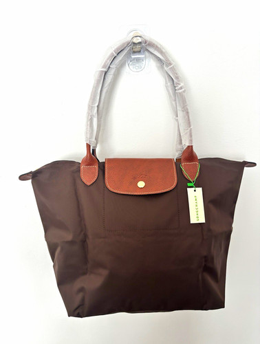 Longchamp brown nylon - brown, &
