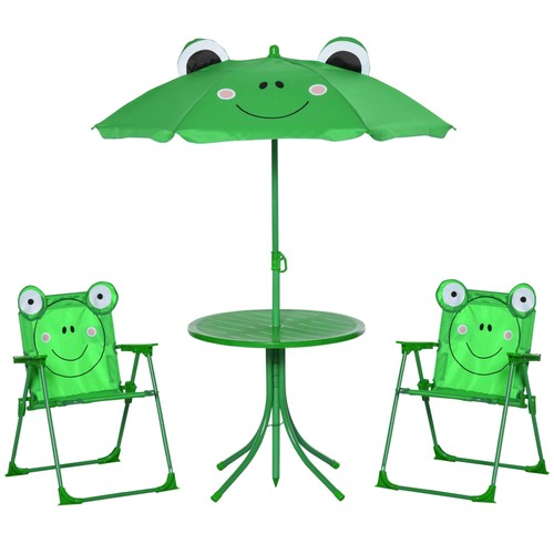 Green childrens picnic table - childrens,
