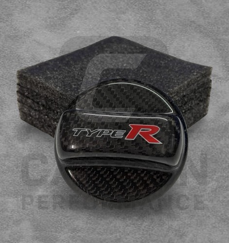 Carbon fibre fuel cap honda - cap,