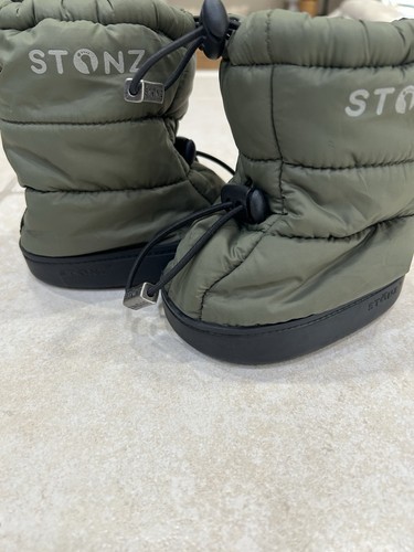 Stonz toddler puffer booties - puffer,