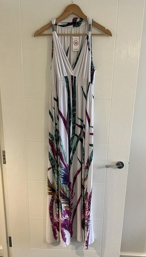 Select white floral print