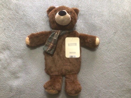 Hot water bottle - bottle, brown
