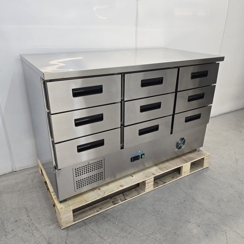 Counter fridge 9drawer - counter,