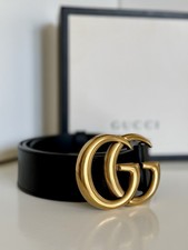 Gucci Marmont GG Belt Black
