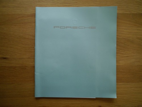 Porsche brochure 1983 with - porsche,