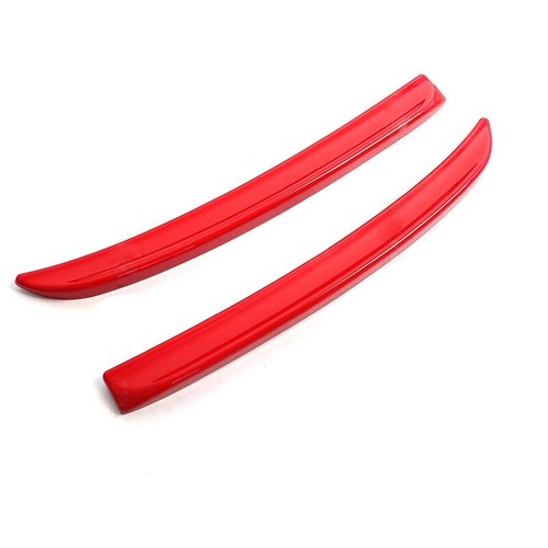 Red rear roof - rear, spoiler