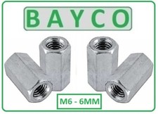 M6 -6MM DEEP NUTS / CONNECTORS