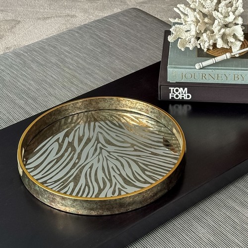 Luxury round gold - luxury, print