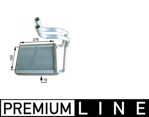 Mahle heating exchanger lhd - exchanger,