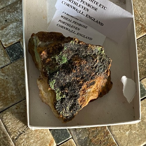 Pyromorphite matrix wheal - pyromorphite, matrix,