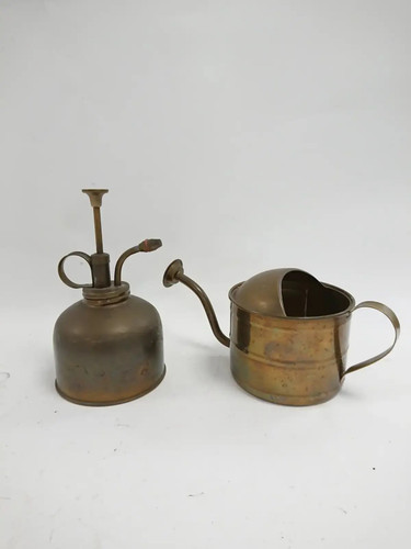 Vintage brass plant mister and - vintage,