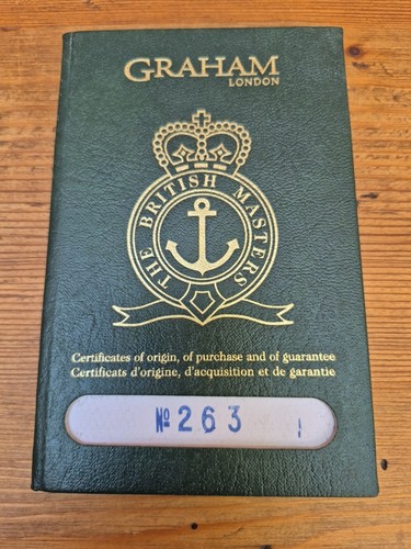Genuine graham watch passport - genuine,