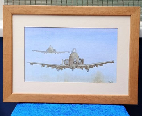 Warthog watercolour - a-10,