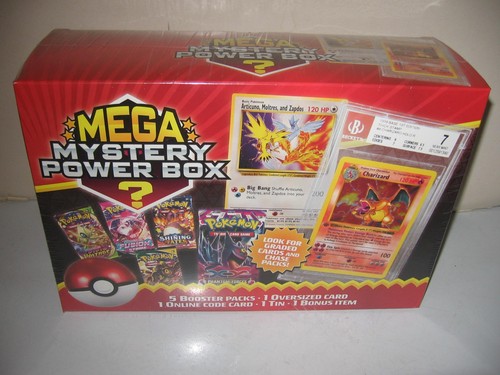 Pokemon mega mystery power - pokemon, box