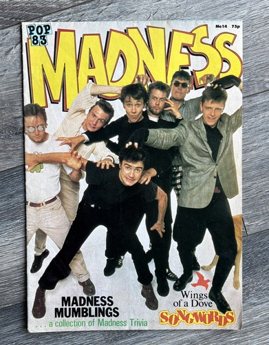 Vintage madness pop poster - madness,