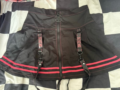 Killstar red and black gothic - red,