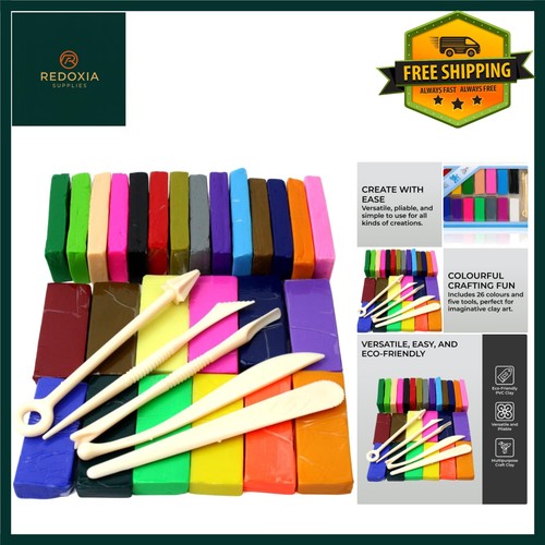 Vibrant oven bake - bake, clay