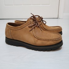 Mens Beige Suede Shoes Marks &