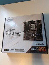Asrock B850M PRO-A WIFI, AM5, MATX,PCIe 5.0 x16 NEW but few CPU socket Pins bent