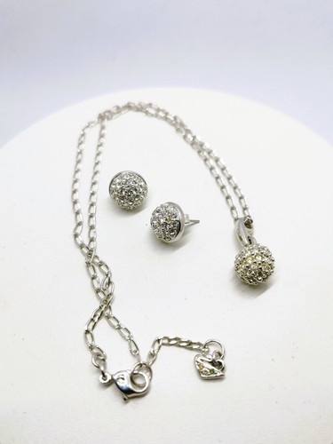 Swarovski silver tone pave - swarovski,