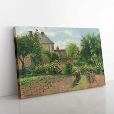 Garden At Eragny By Camille