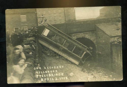 Stalybridge tram accident at - stalybridge,