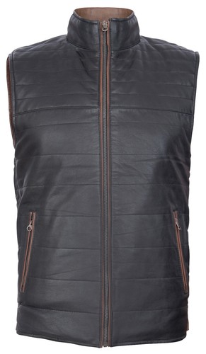 Mens black brown reversible - black,