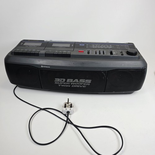 Hitachi trk 3d40e boombox - trk-3d40e,