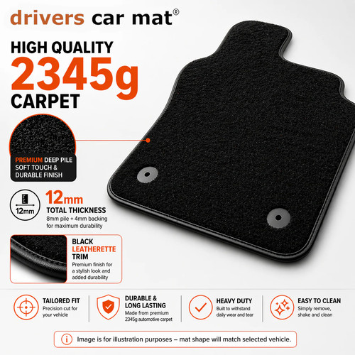 Drivers car mat for toyota - car,