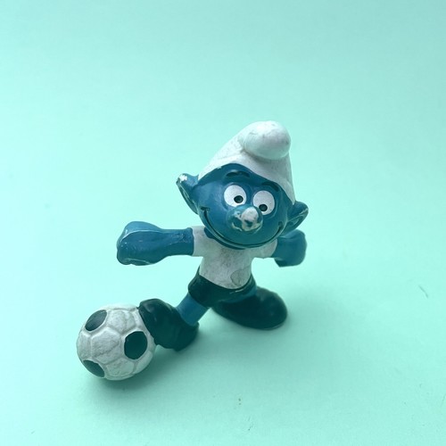 Vintage smurfs soccer smurf - smurfs,