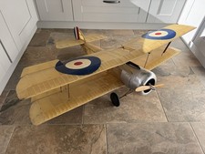 Sopwith Camel RC Biplane 135cmSpan Turnigy Brushless Hobbywing ESC WWI Warbird