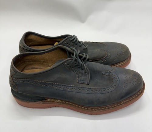 Visvim patrician folk blue - wt,
