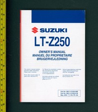Suzuki ltz250 manual - k5,