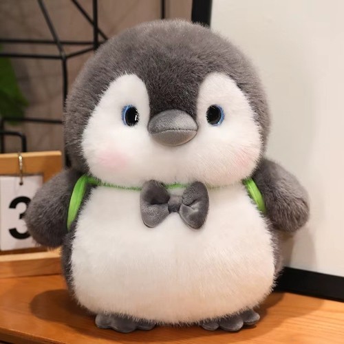 Cute penguin couple plush - cute,