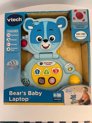 New vtech bear baby - baby, laptop