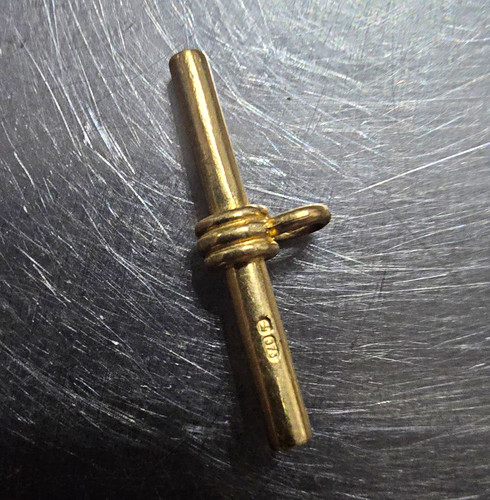 9ct yellow gold bar - 9ct,