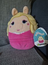 Squishmallow The Muppets Miss Piggy 7.5 Inch new with tags