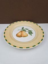 CHURCHILL SOMERSET FRUIT 10" dinner plates x 2