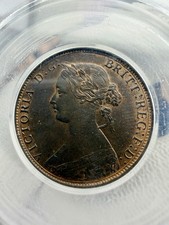 1862 Halfpenny Victoria