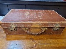1930s small leather - small, suitcase