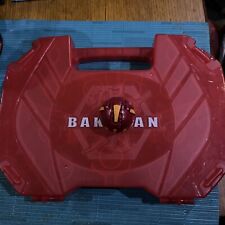 Bakugan carry case with red Bakugan dragon figure